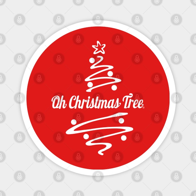 Oh Christmas Tree Magnet by DaphInteresting